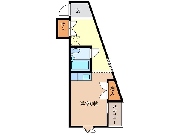 桑名駅 徒歩15分 3階の物件間取画像